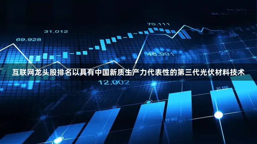 互联网龙头股排名以具有中国新质生产力代表性的第三代光伏材料技术